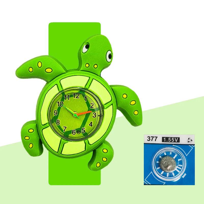 Baby Birthday Gift Children Toys Watches Cartoon Animal Dial Bracelet Kids Watches for Boy Girl 2-15 Years Old Child Clock - AIAZ