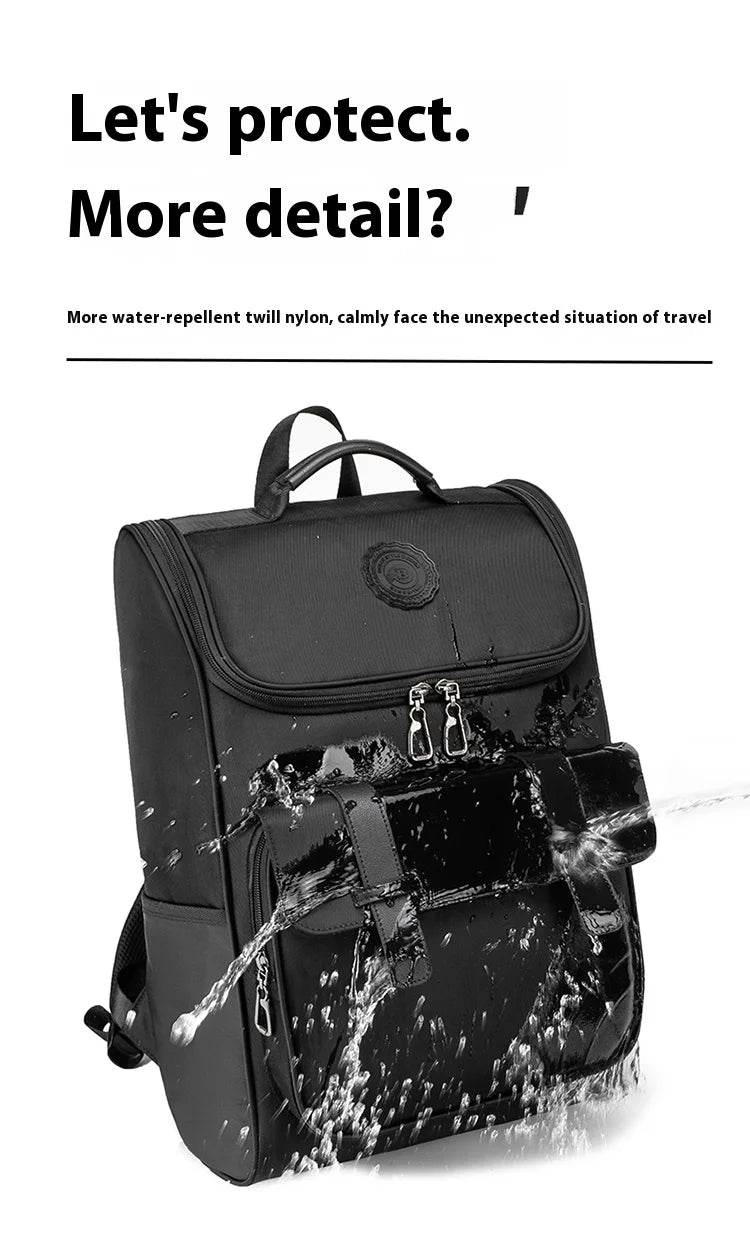 Backpack for boys, fashion trends for junior high school students, school bags for female college students, high school casual l - AIAZ