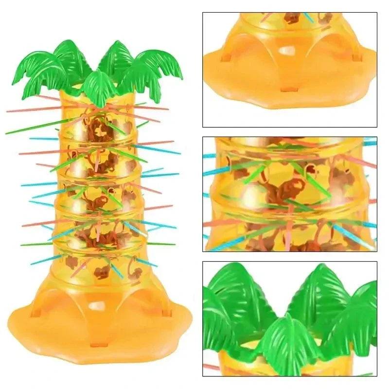 Monkey Climbing Tree Game Toy Children Interesting Intelligence Toys Climbing Desktop Game Party Game Toys Birthday gift For Kid - AIAZ