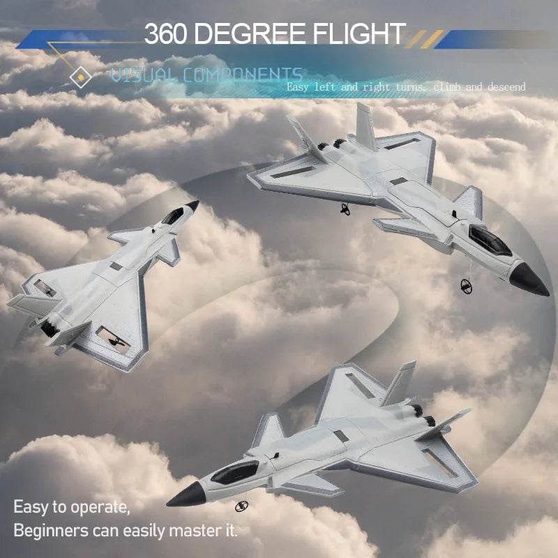 RC Foam Aircraft SU-35 Plane 2.4G Radio Control Glider Remote Control Fighter Plane Glider Airplane Foam Boys Toys for Children - AIAZ