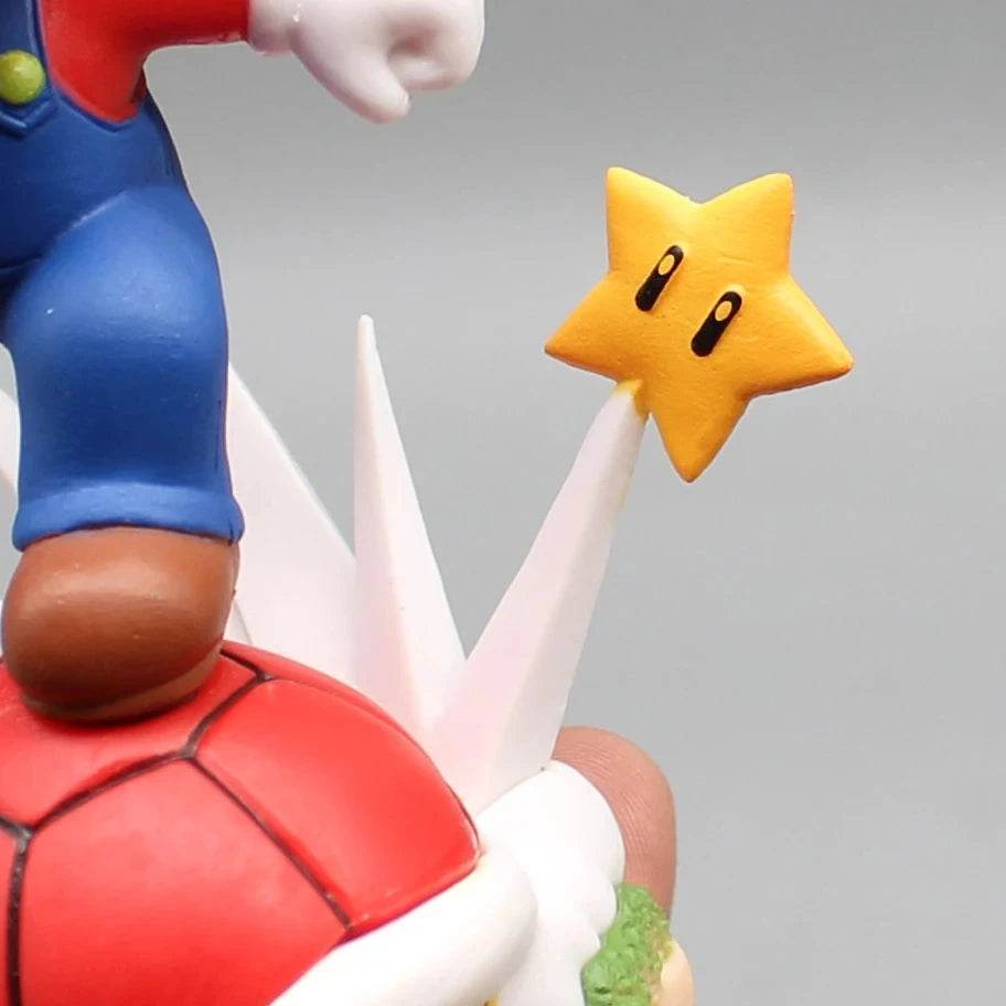 Super Mario Anime Figure Cartoon Grand Running Mario Bros anime Action Figurine PVC Statue Model Collection Desk Doll Toy Gifts - AIAZ