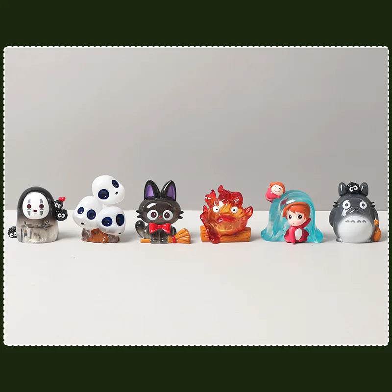 Kawaii Totoro Blind Box Hayao Miyazaki Anime Fairy Tale Elves Mysterious Box Anime Model Kids Birthday Gift Bedroom Home Decor - AIAZ