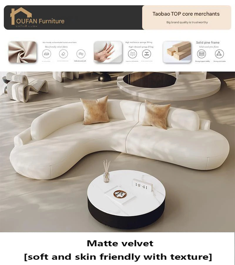 Modern Luxury Living Room Sofas White Minimalist Comfortable Large Size Living Room Sofas Designer Muebles Terrace Furniture