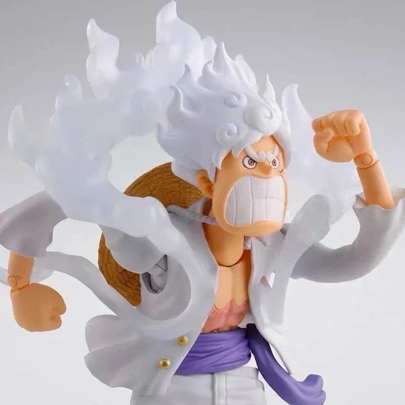 One Piece Monkey D Luffy Figure Gear 5 Sun God Nika Luffy Action Figurine PVC Model Collection Decoration Birthday Toys Gifts - AIAZ