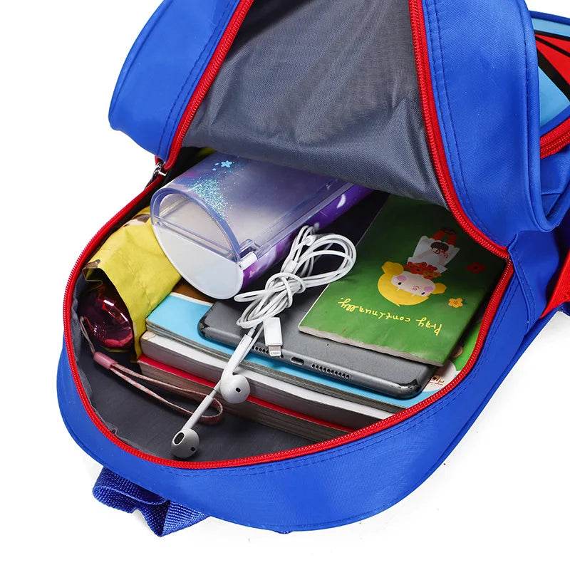 New Children School Bag Boys Girls Spider Man Cartoon Kindergarten Schoolbags Kids Orthopedic Backpacks 4-13 Year - AIAZ