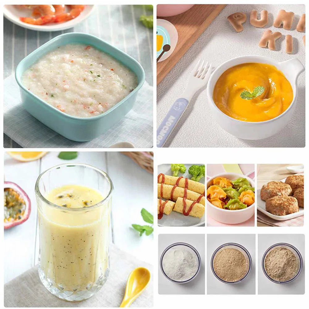 Portable Blender For Kitchen 3-in-1 Multifunctional Household Handheld Small Electric Mixer Food Juicer Home Appliance