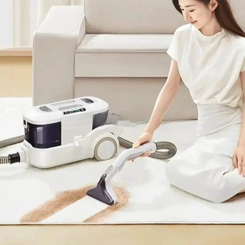 Multi-Functional Fabric Sofa Carpet Clean Machine Spray Suction Integrated Carpet Mattress Cleaning Artifact Home Car Cleaner - AIAZ