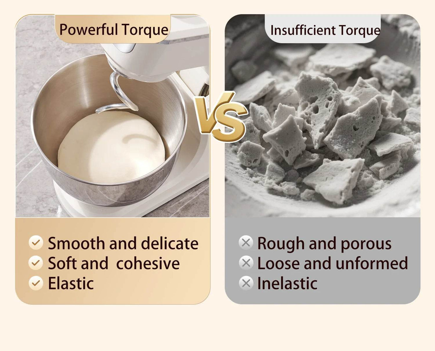 SUNATUR 2000W electric kitchen blender 8L stand mixer machine Egg Beating cream All-in-One Mixer Household Auto Dough Kneading - AIAZ