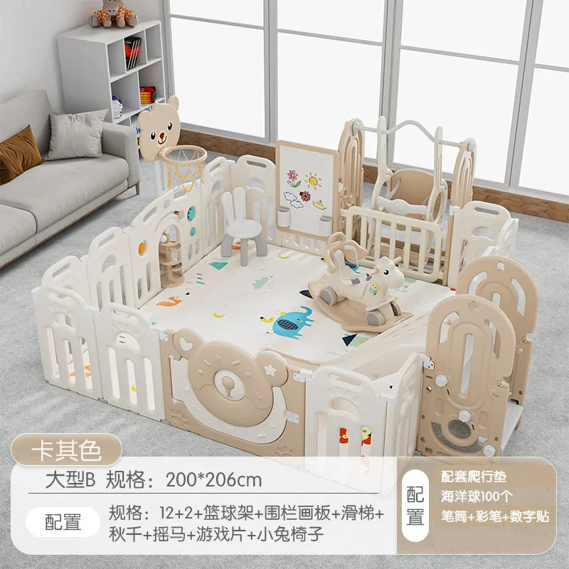 XL Fence Baby Fence Children's Game  Floor Baby Indoor Household Fence