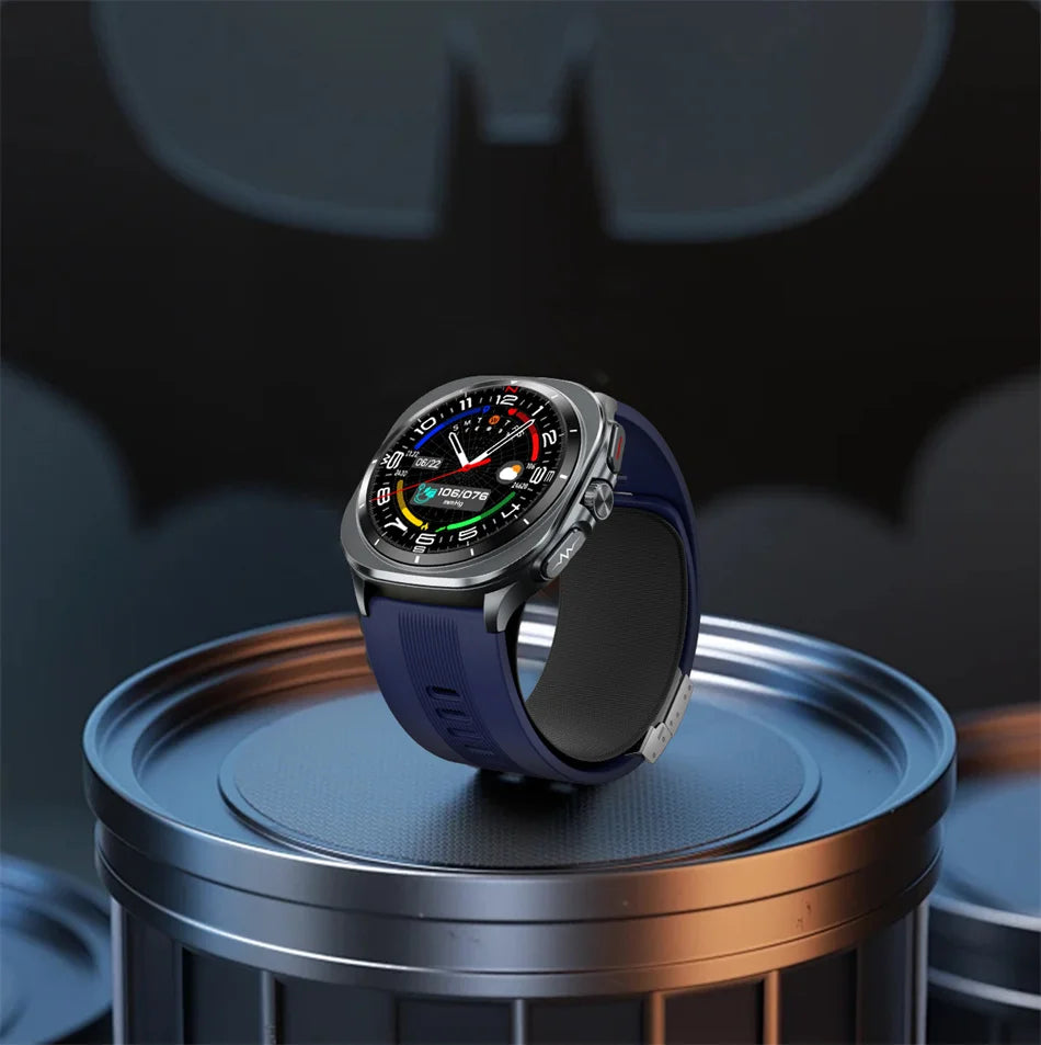 2025 New Health Nursing Accurate Measure Blood pressure Smart Watch With Air pump airbag Blood lipids Uric acid Smartwatch Men