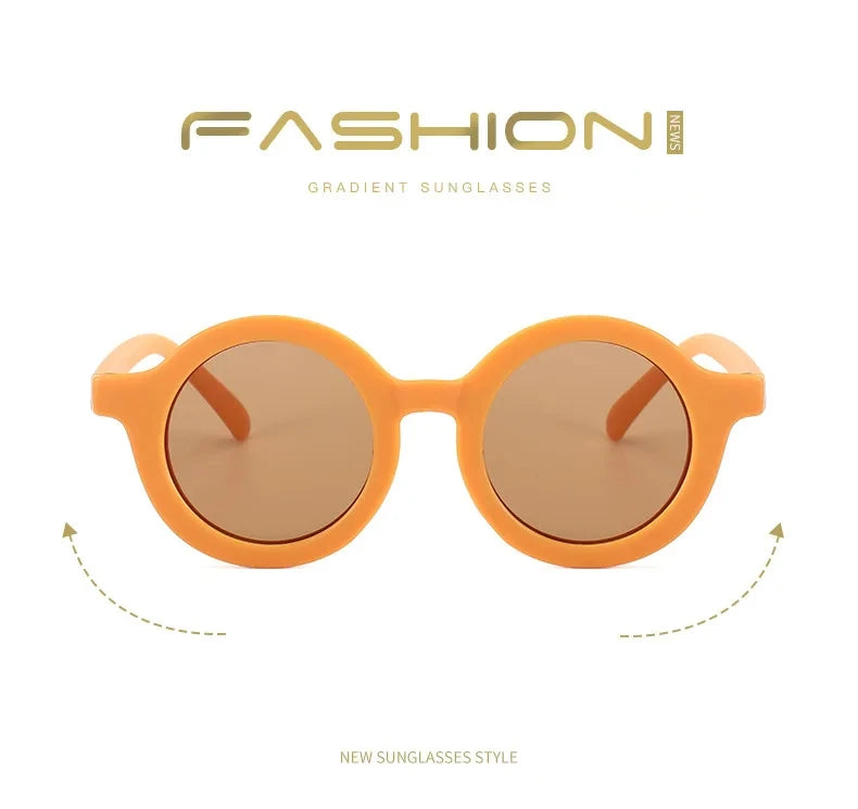 2024 new children's sunglasses yuanchaotong UV400 plastic  glasses  sunglasses