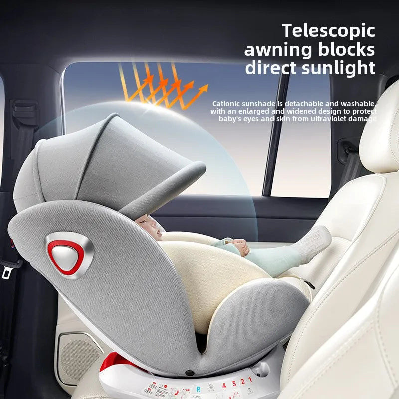 Baby Child Car Seat Can Sit and Lie Down Baby Car Can Sit and Lie Down Small Age Universal 0-4-7 -12 Years Old