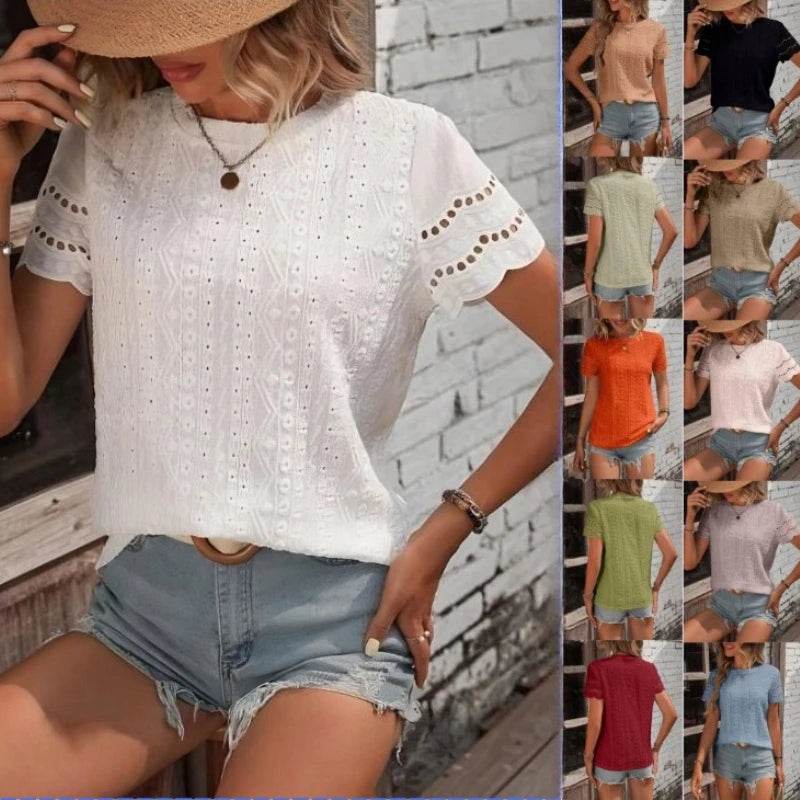 Summer Top Tee Fashion Shirts for Women Clothing Casual T-Shirts Blusas Streetwear Ropa Mujer Harajuku Tops Woman Clothes Tshirt - AIAZ