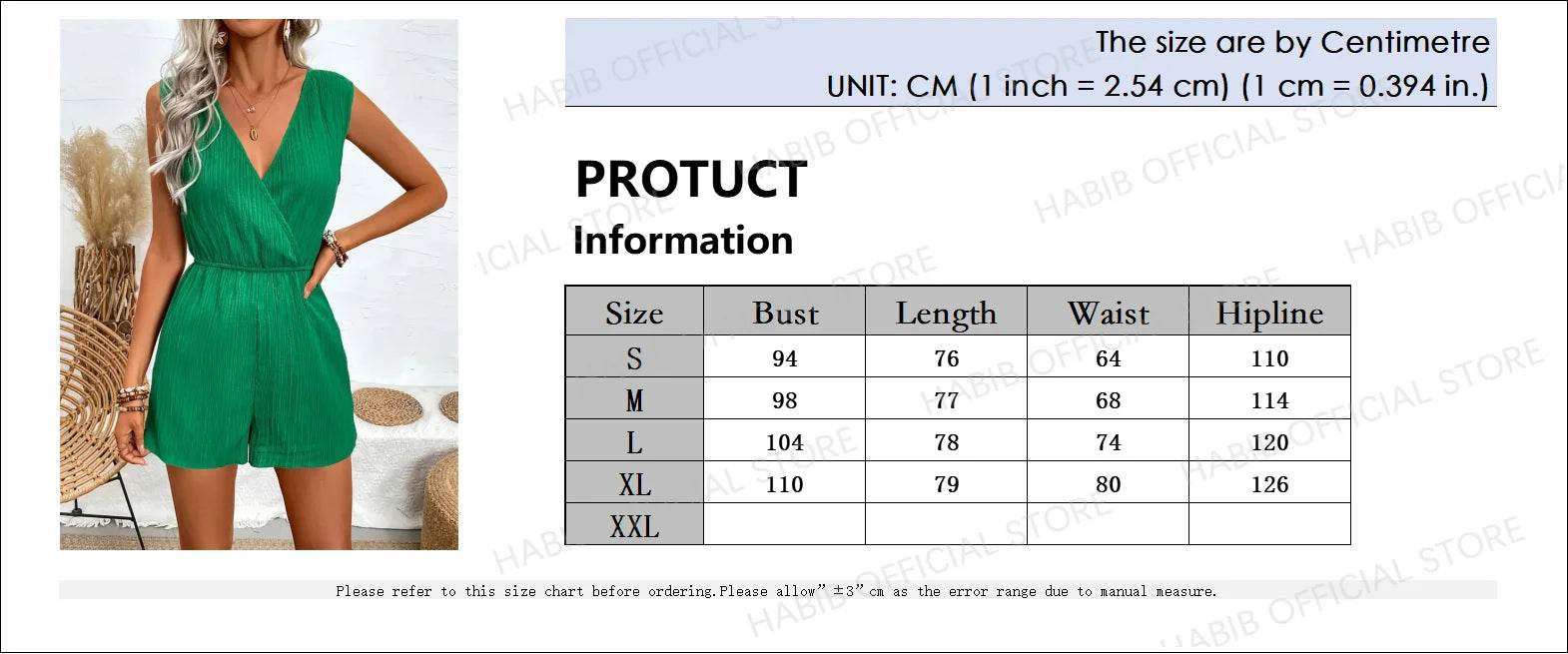 Jump Suit Women's Casual V-neck Monochromatic Jumpsuit Five-Point Shorts European and American Summer New Overalls Playsuits - AIAZ