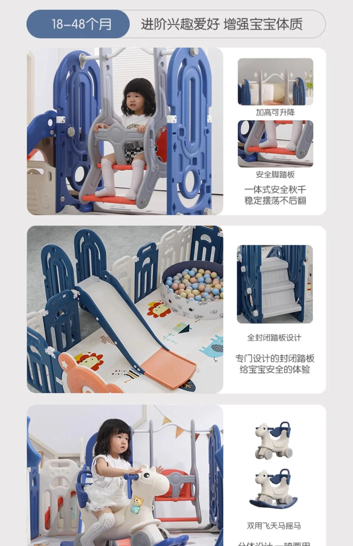 XL Fence Baby Fence Children's Game  Floor Baby Indoor Household Fence