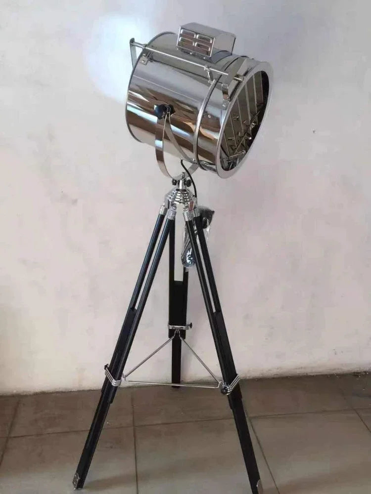 Nordic Creative Designer Stainless Steel Floor Lamp Restaurant Living Room Studio Retro Metal Led Light Home Decoration Lighting