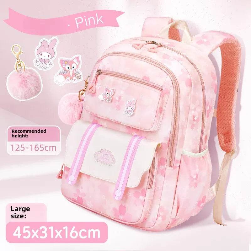 School Bags for Girls Primary School Backpacks Kids Waterproof Princess Backpack Children Cute Bookbag Mochilas Para Estudiantes - AIAZ