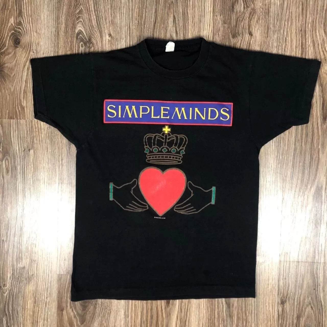 Men T-Shirt HOT NEW Simple Minds Tour 2025 BLACK T-shirt Unisex Oversize T-shirst Fashion Brand Summer Casual Daily Tee - AIAZ