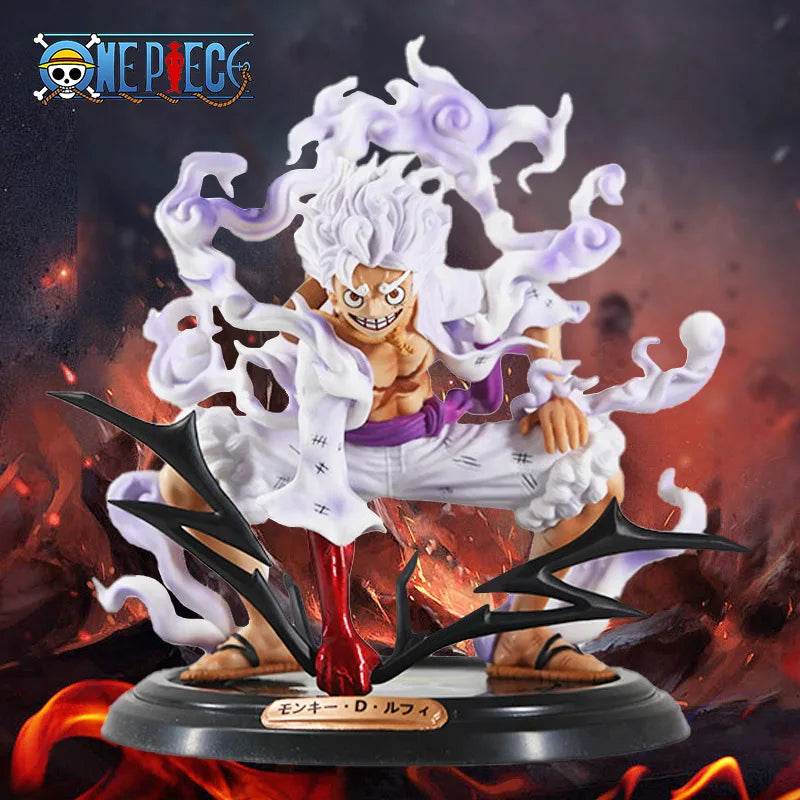 20cm One Piece Figure Nika Luffy Gear 5 Sun God Nika Luffy Figurine Action Figures PVC Statue Collection Model Doll Toys Gift - AIAZ
