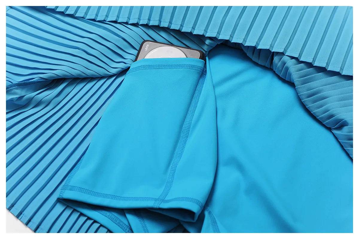 Yoga Sets Workout Sets for Women 2 Pieces Gym Suits Long Sleeved Outfits Zipper Fitness Jacket Running Short Skirt Sportswear - AIAZ