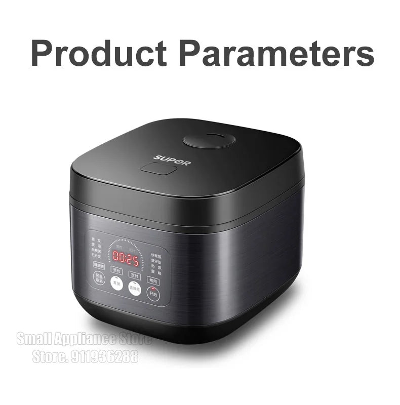 SUPOR 3/4/5L Rice Cooker Multi-Function Electric Cooker 220V Home Kitchen Appliance Multi-Purpose Cooker For Dormitory Office