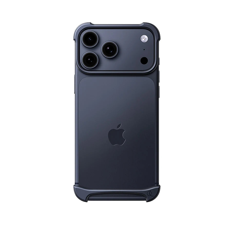 Ultra Minimalist High-end Lightweight Phone Cover Aluminum Metal for IPhone 14/15/16/17 Pro Max Bumper Phone Case