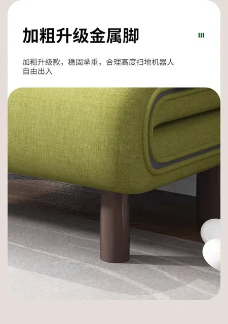 Modern Simple Foldable Sofa Bed Multi-functional Internet Celebrity Living Room Double Push Retractable Sofa Home Furniture