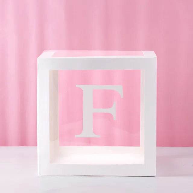 First Birthday Balloon Boxes For Party Decorations 1st Birthday Balloon Garland Decor with ONE Letter Boy Girl Baby Shower Decor - AIAZ