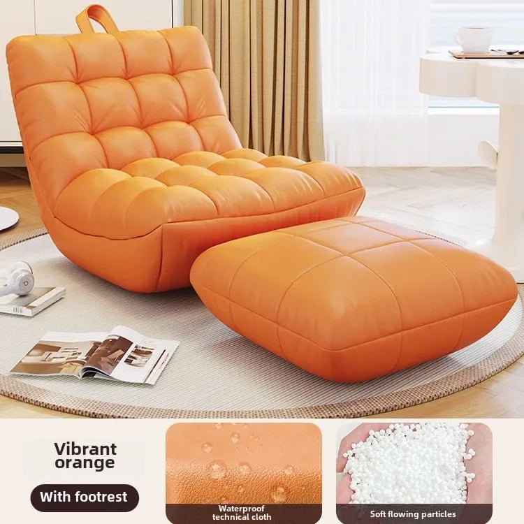 Solo Sofa Lazy Couch Tatami Living Room Bedroom Lovely Leisure Single Chair  Balcony Rocking Chair  Sofa Bed Reading Chair