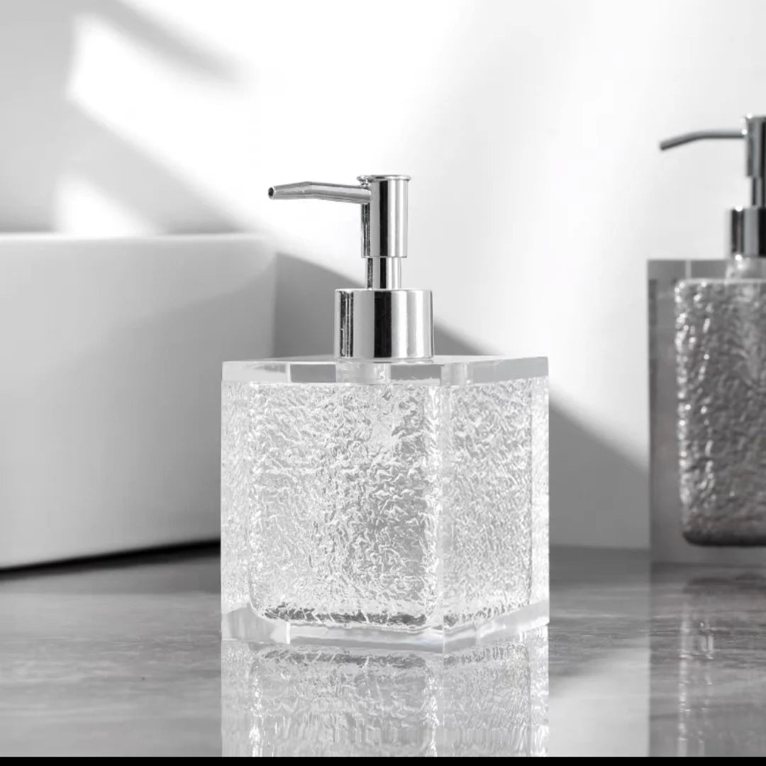 Resin Hand Sanitizer Dispenser Bathroom Dispensador Jabon Y Shampoo Refillable Lotion Shower Gel Holder Portable Soap Bottle