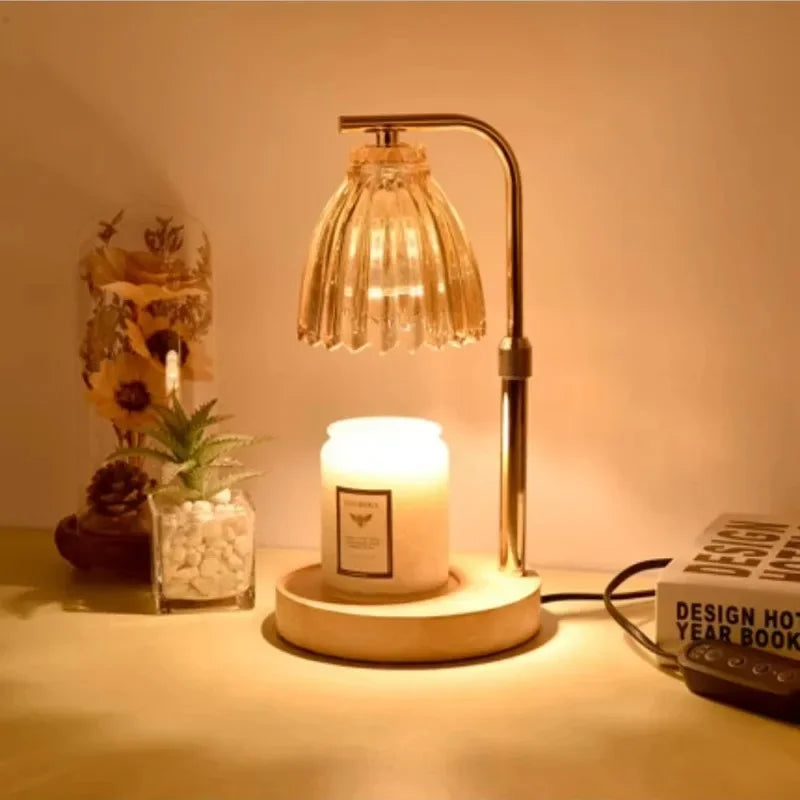 New Home Decoration Wax Melting Lamp Decorative Home Ambient Fragrance Decor Timer and Height Adjustable