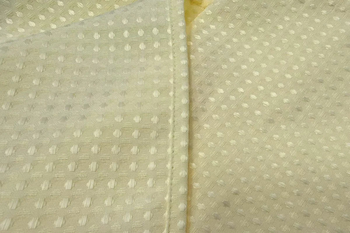 Minghe Fabric Shower Curtain,Heavy Duty Cloth Bathroom Shower Curtain,Polyester Shower Curtain Waffle 230 gsm