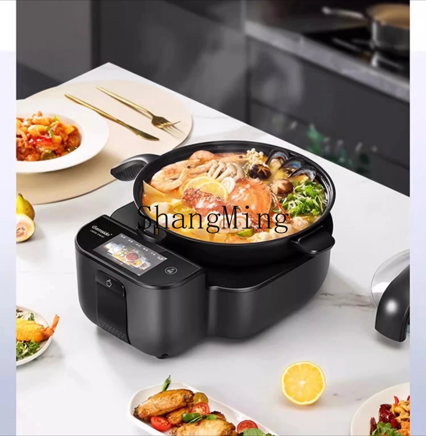 ZYY automatic multi-function pot intelligent cooking robot cooking artifact household