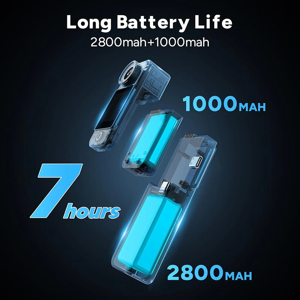 SJCAM C300 Pocket Action Camera 4K FHD With Long Battery Life Video 30M Waterproof 5G WiFi Camera Sport Action Cam