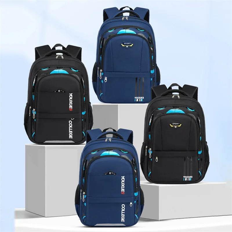 New Children School Bags Kids Backpack In Primary Schoolbag For Teenager Boys Waterproof Backpacks Book Bag - AIAZ