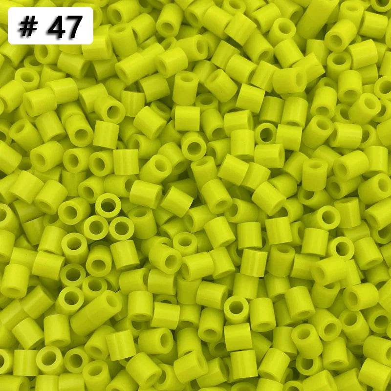 5MM 1000PCs Pixel Puzzle Iron Beads for kids Perler Hama Beads Diy High Quality Handmade Gift toy Fuse Beads - AIAZ