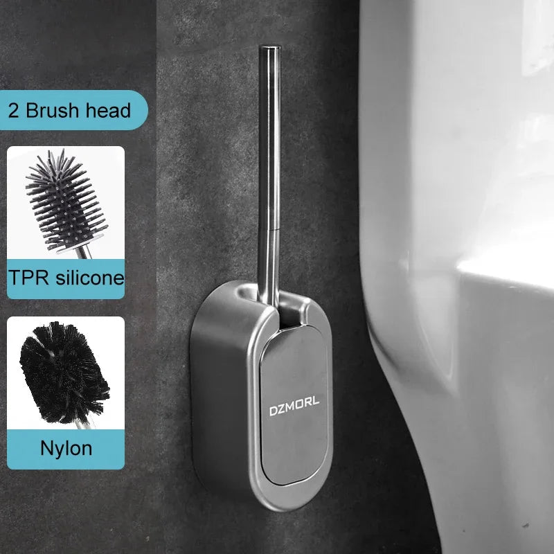 Golden Paper Holder Wall-mounted Toilet Brush Plastic Creative Toilet Paper Box Nordic Trash Can Waste Bins Bathroom Accessories