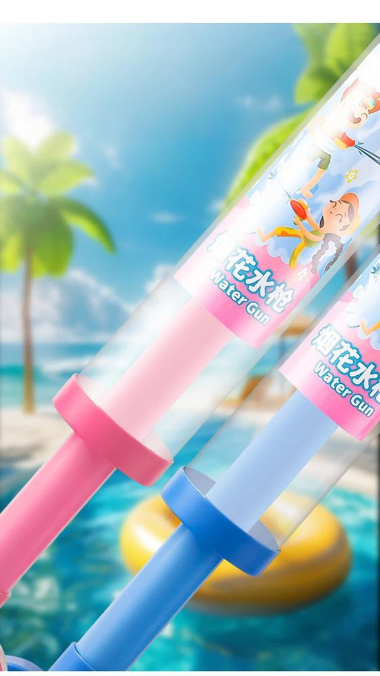 Pusher Type Fun Fireworks Water Jet Spray Toy Water Blasters Water Fights Games Water Splashing Festival Prop Summer Water Gun