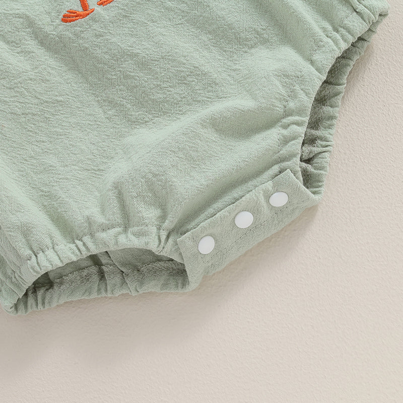 Citgeett Summer Infant Baby Girl Sleeveless Bodysuit Print Suspender Jumpsuit Cute Casual Clothes