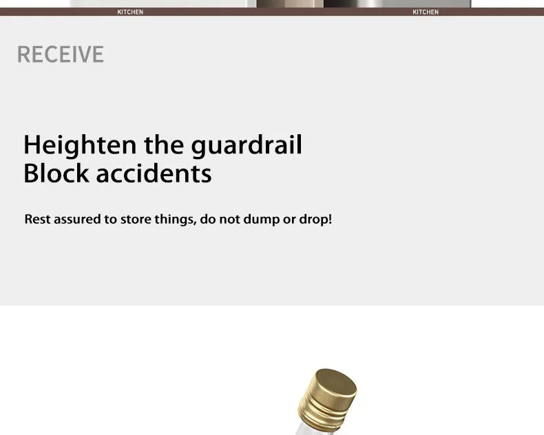 Under Sink Storage Rack Pull out Cabinet Organizer Kitchen Sliding Drawer Storage Basket Handle Bowl Plate Rack Holder Shelves