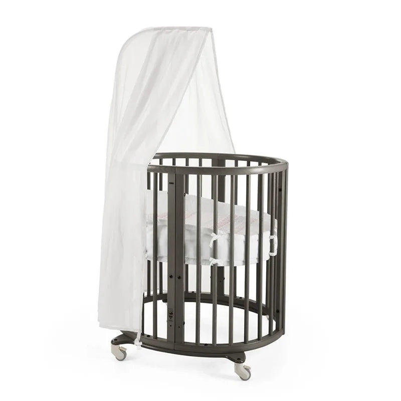 Portable Designs Wheels Mobile Circle Crib Convertible Cribs Sleeping Wood Oval Crib Cot Bed Baby Beds For New Born