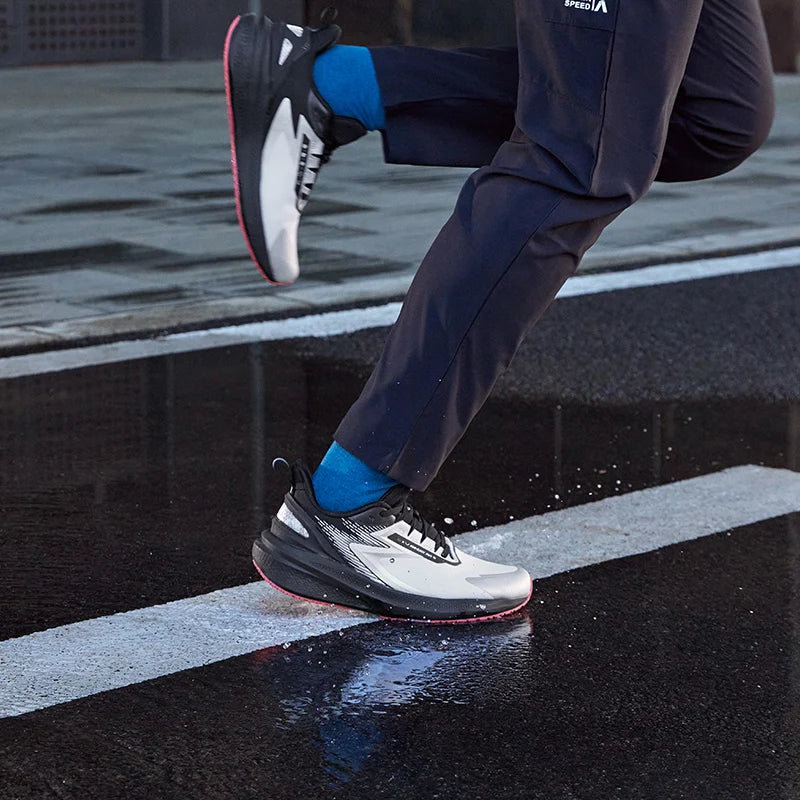 361 Degrees Rainblock 7.0 Men Running Shoes Anti Splash Rainproof Technology Non-Slip Cushioning Rebound Male Sneakers 672432239