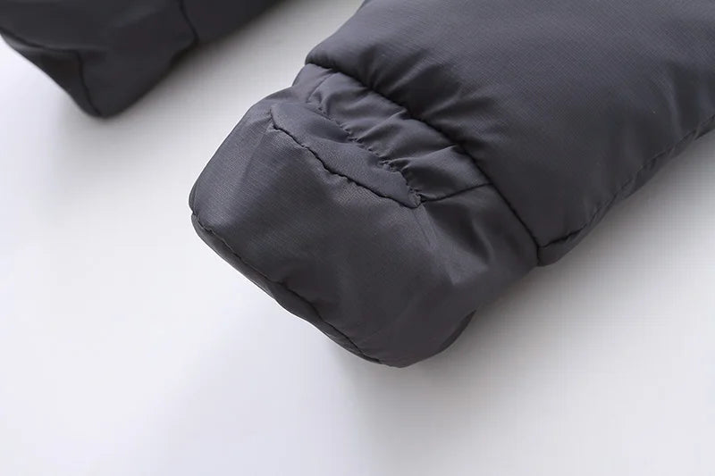 Winter Newborn Baby Girl Jumpsuit Thicken Baby Ski Suit With Gloves Belt Baby Romper Warm Infant Snowsuit Children Clothing Set