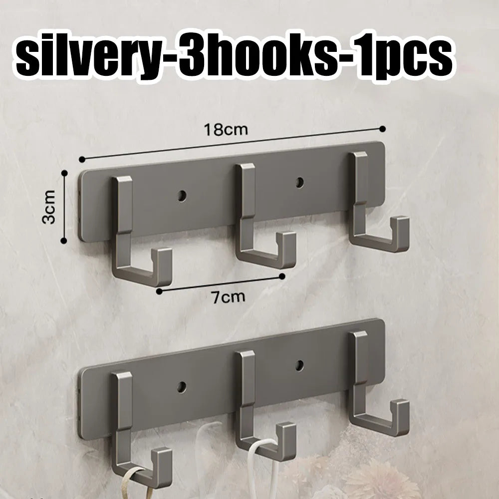 Door Back Clothes Hook Clothes Hook Bathroom Towel Hanger Hook Wall Hook Adhesive Wall Hook No punching required Hanging Hooks