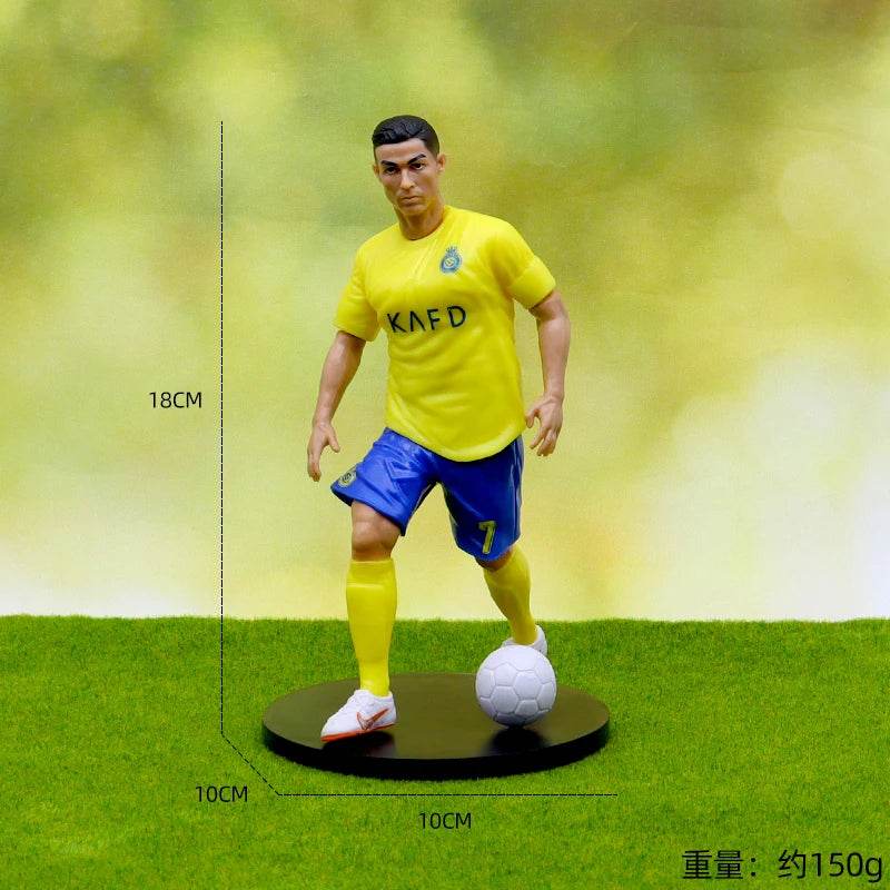 C.Ronaldo Messi Mbappe star of football figurines, fan supplies, and souvenirs for Real Madrid and Barcelona - AIAZ