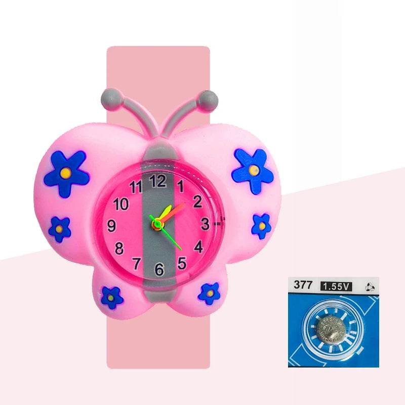 Baby Birthday Gift Children Toys Watches Cartoon Animal Dial Bracelet Kids Watches for Boy Girl 2-15 Years Old Child Clock - AIAZ