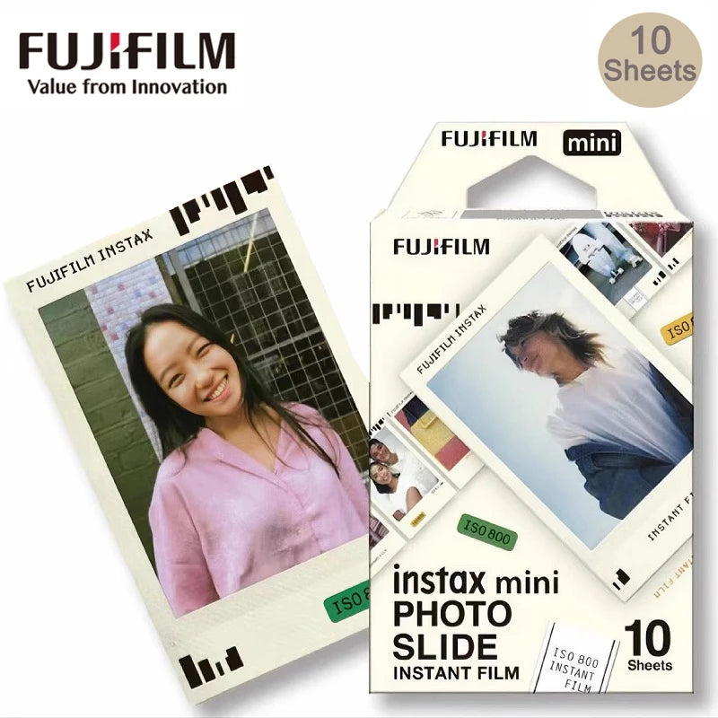 Origin Fujifilm Instax Mini Film Paper 10-60 Sheets for Fujifilm Instax Film Camera Instax Mini 12 11 9 40 41 SE Link Liplay EVO