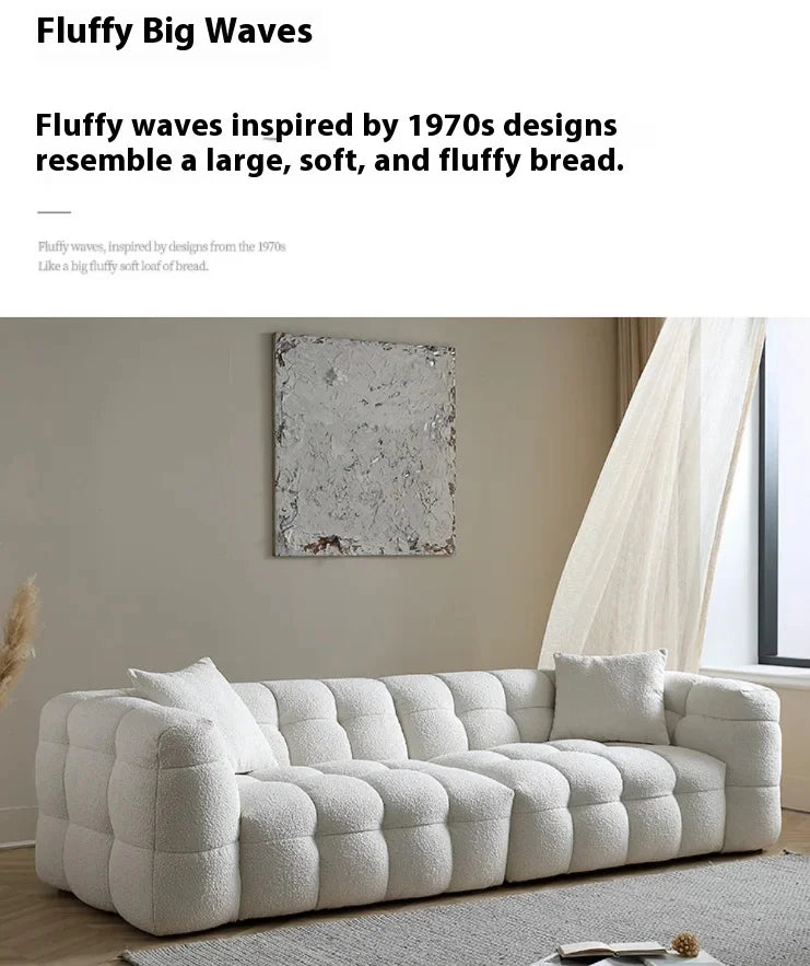 Family Luxury Living Room Sofas European Modern Plush Reclining Sofa Corner Lounger Muebles Para El Hogar Home Decoration