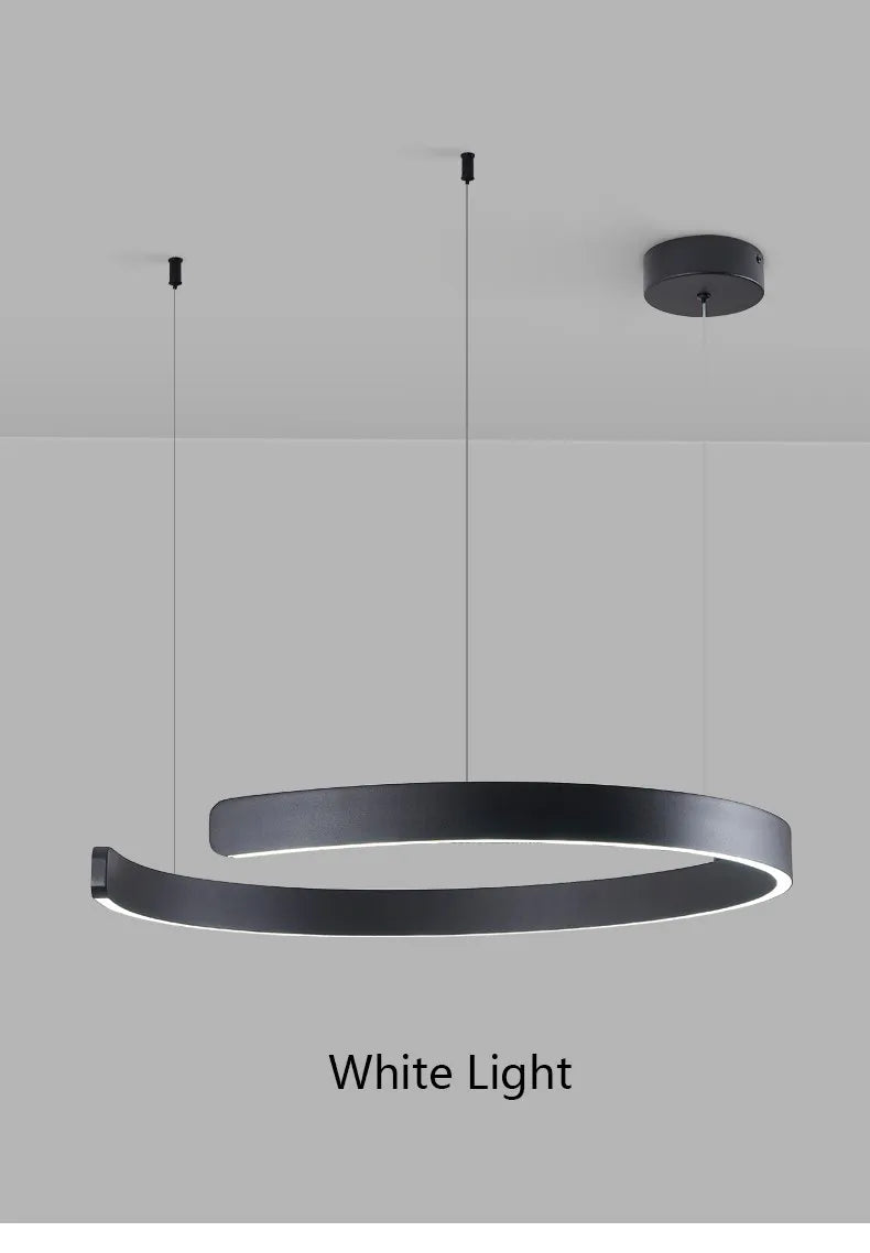 Ceiling chandelier Pendant light Chandeliers for dining room LED Bedroom living room nordic home decor Modern Round ring lamps