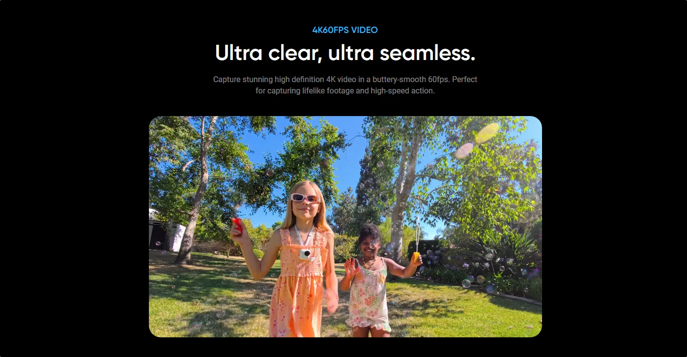 2025 NEW Insta360 Go Ultra Mini  Camera 53g 1/1.28 Inch Image Sensor FlowState Wi-Fi GPS Insta 360 GO Ultra Action Sport Camera